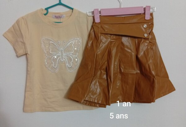 Ensemble Fille Papillon Mariposa