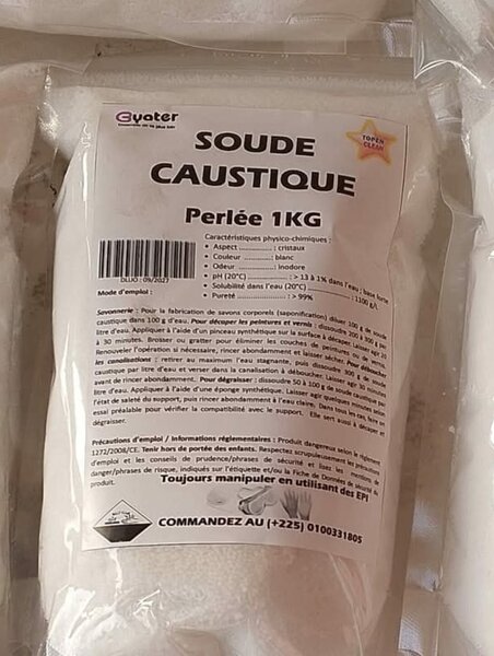Soude Caustique Perlée