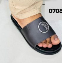 Tongs homme noir