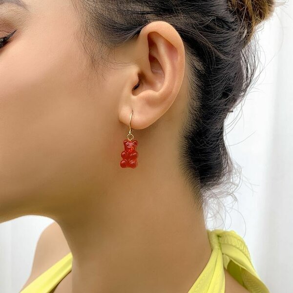 Gummy bear earrings