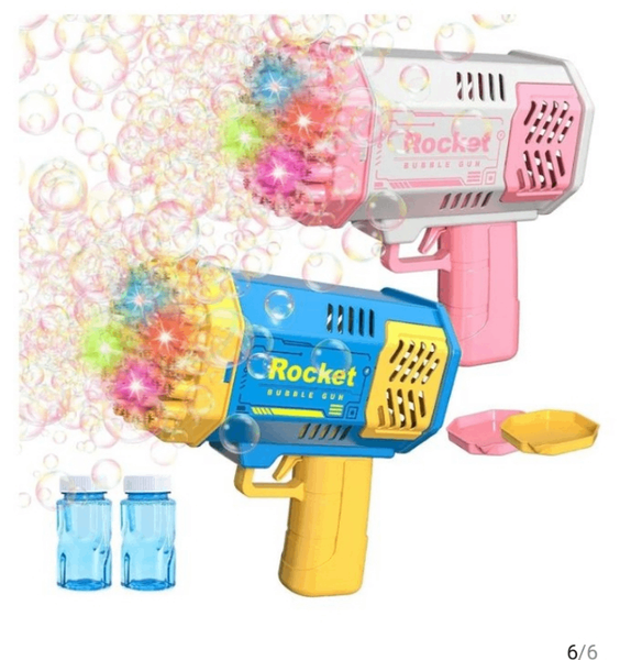 Pistolet à Bulles LED