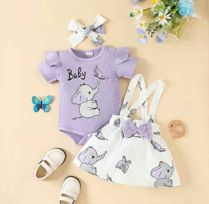 Ensemble bébé tournesol