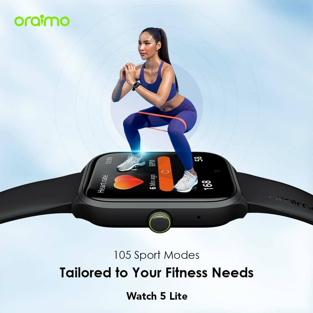 Montre Oraimo watch 5 lite