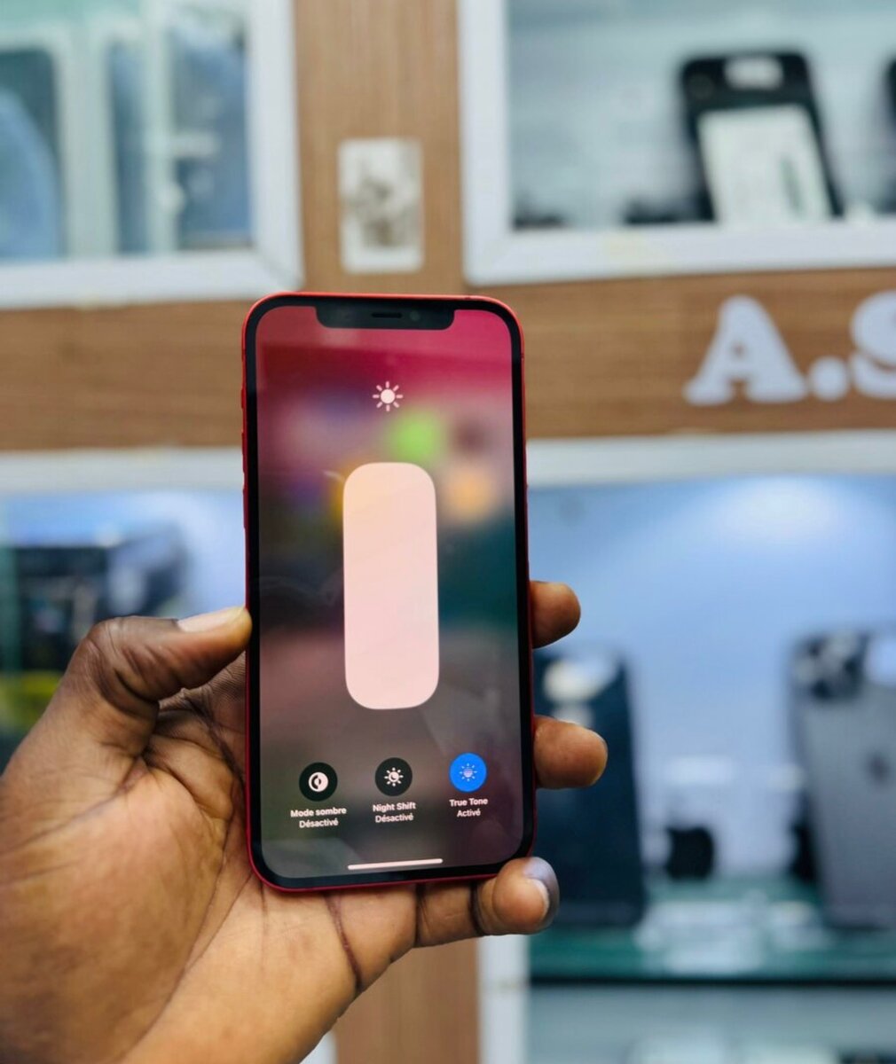 iPhone Rouge Brillant