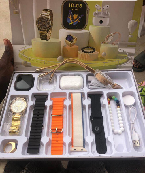 Set Montre Connectée Multicolore