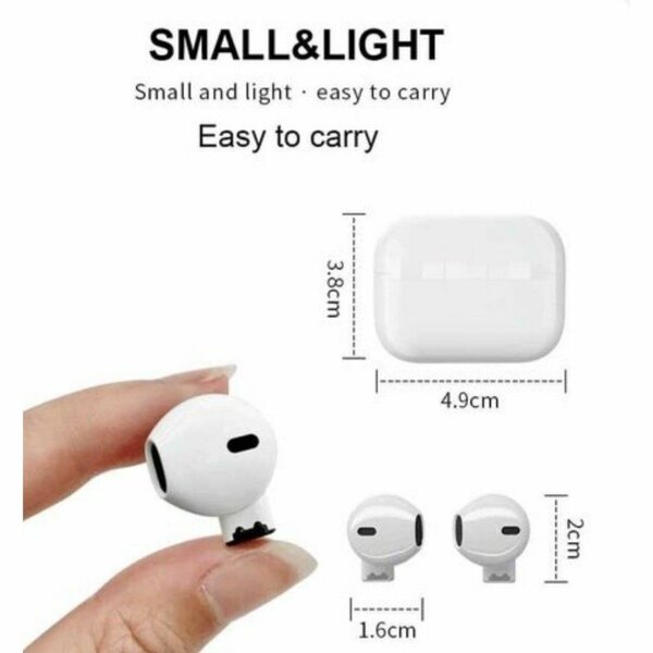 Pro5s White Wireless Earphones