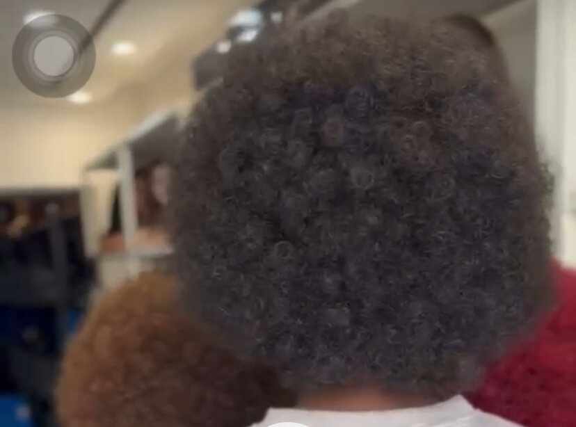 Perruque Afro Noire bandeaux