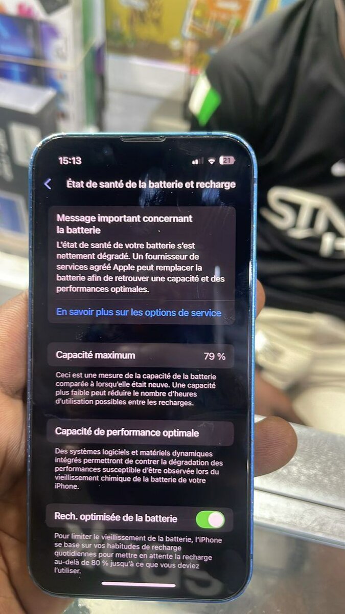 iPhone 13 mini 128G tout passe propre 190.000 Disponible ave