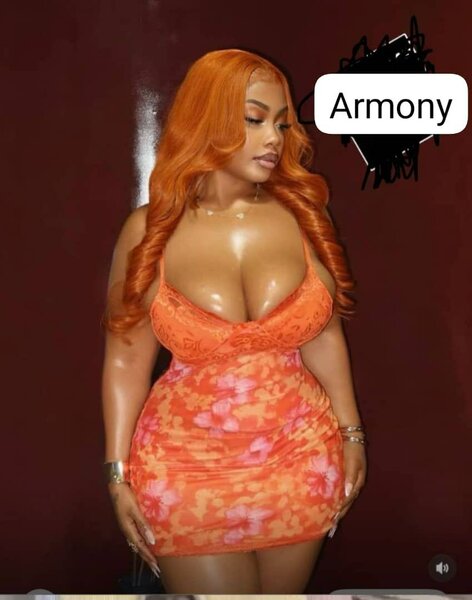 Robe courte Armmony orange