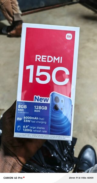 Smartphone Redmi 15C, 128GB