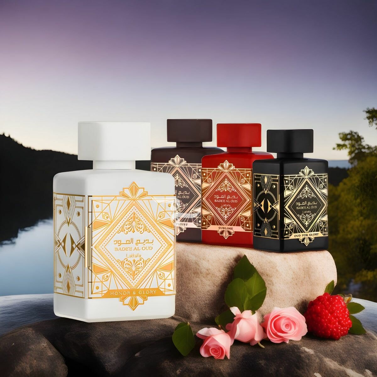 Badee Al Oud Sublime lattafa perfumes
