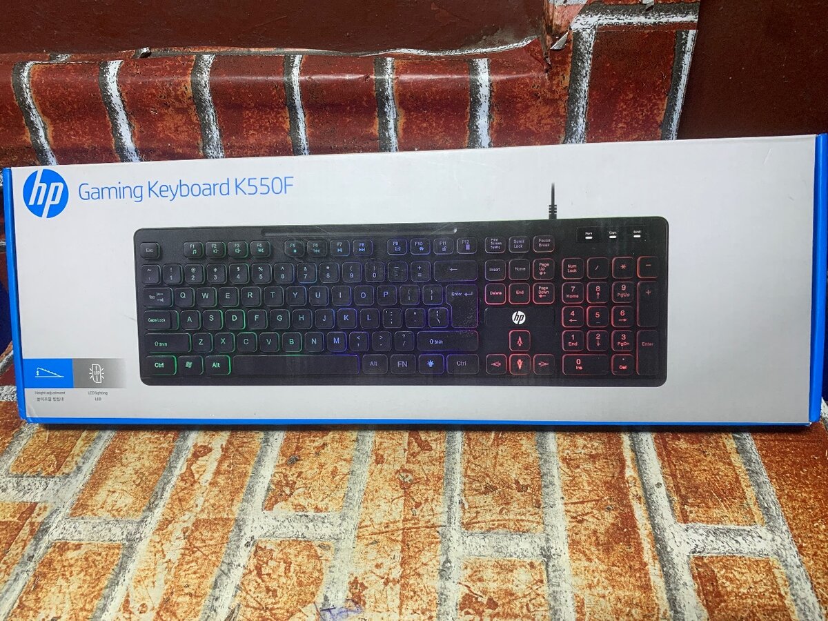 Clavier plus souris lumineux