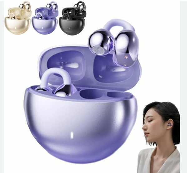 Écouteurs sans fil violet