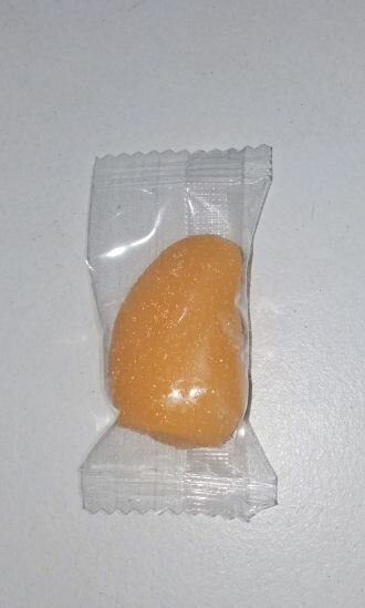 Bonbon gélifié orange