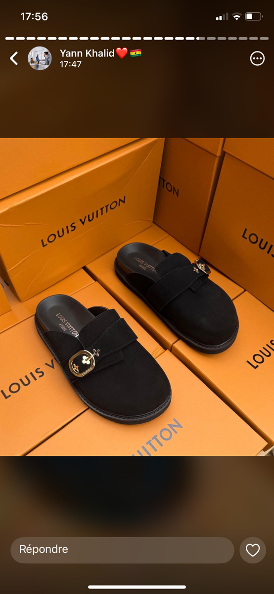 Mules élégantes Louis Vuitton