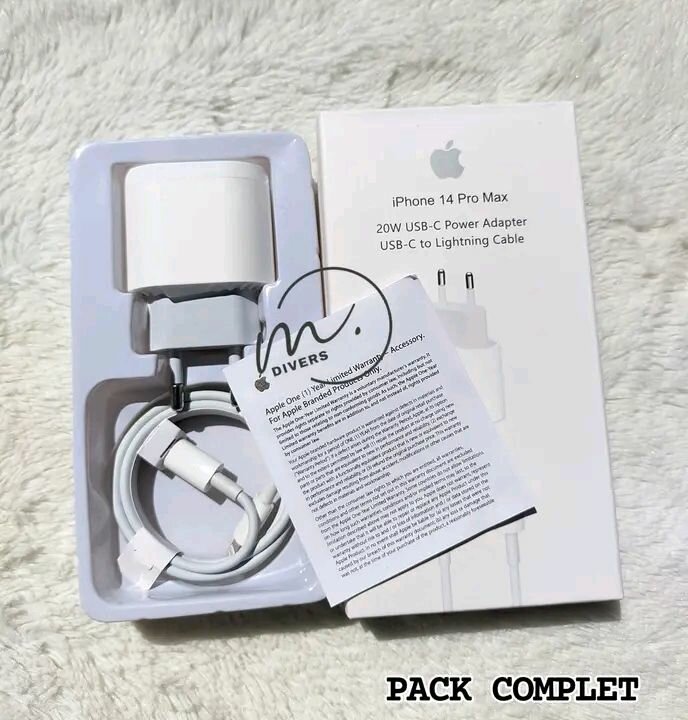 Chargeur USB-C 20W iPhone