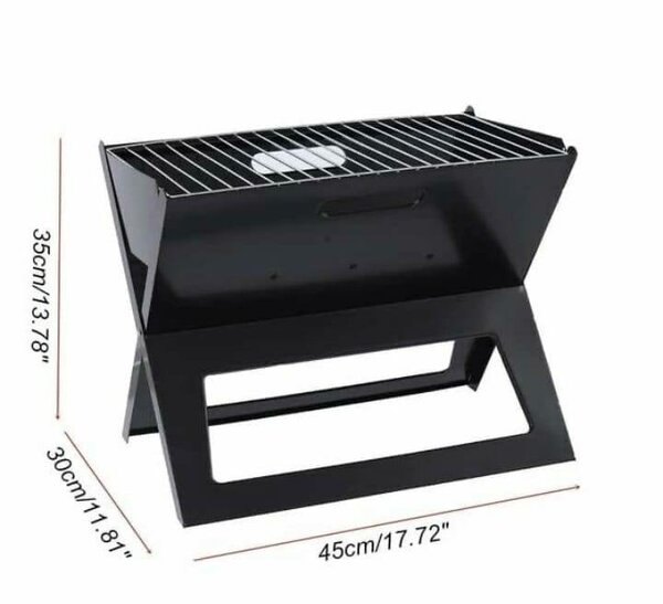Barbecue portable pliable acier