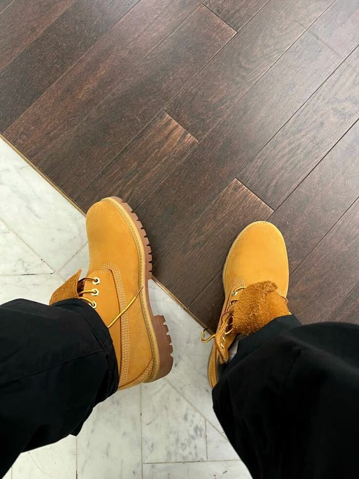 Bottes résistantes en cuir homme