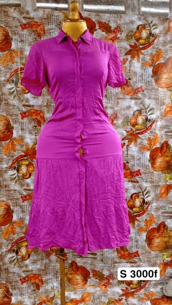 Robe élégante en coton