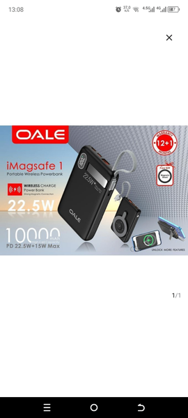 OALE iMagsafe 1 Power Bank 10000mAh 22.5W