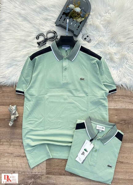 Polo Lacoste vert élégant