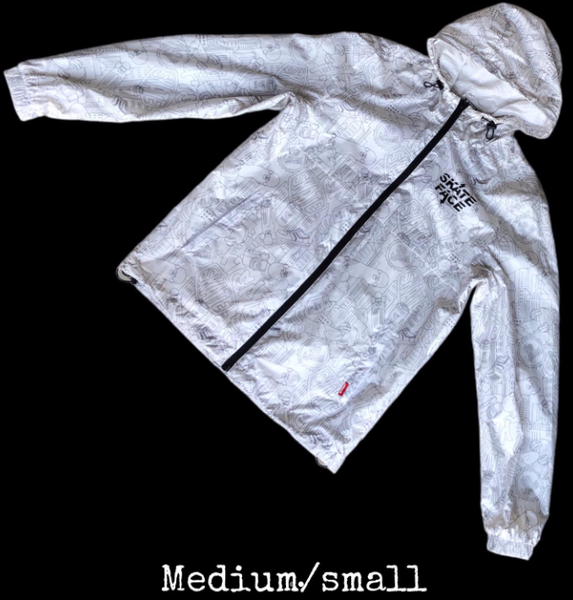 SKATE FACE jacket gray