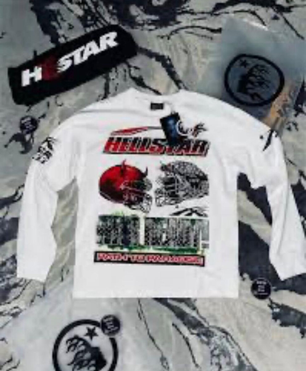 T-shirt Hellstar imprimé homme