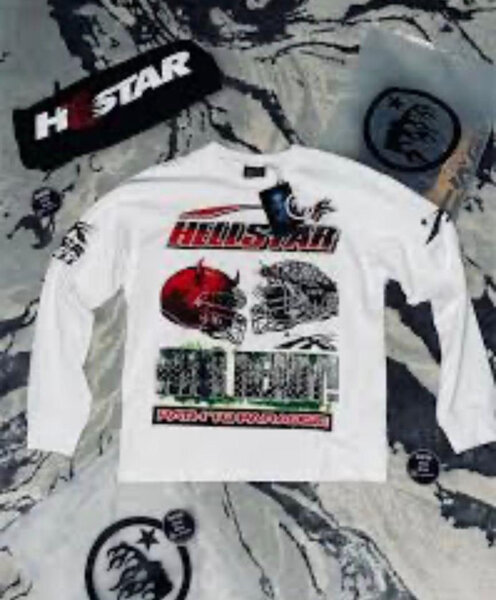T-shirt Hellstar imprimé homme