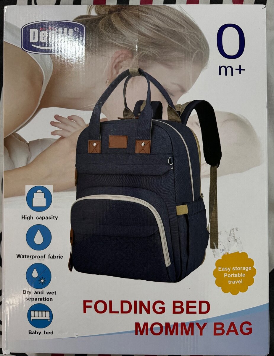 Deellt FOLDING BED MOMMY BAG