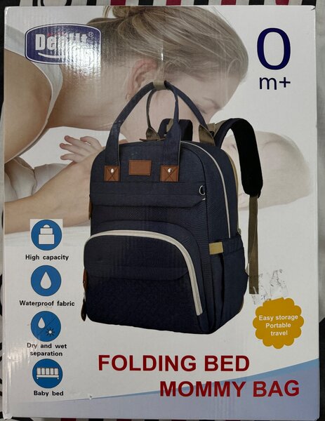 Deellt FOLDING BED MOMMY BAG