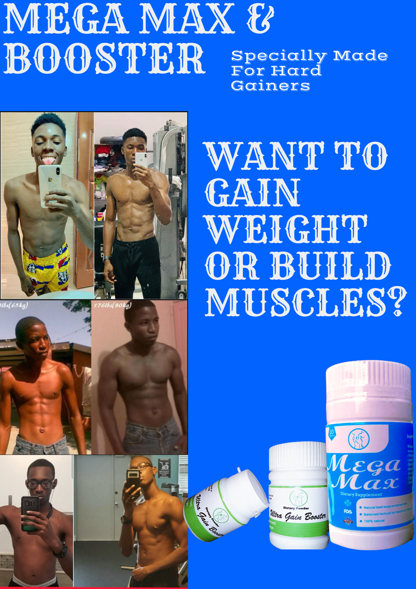 Men weight gain and muscle booster