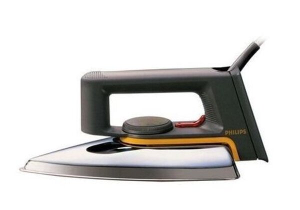 1000-2000W - Durable Dry Iron - Black