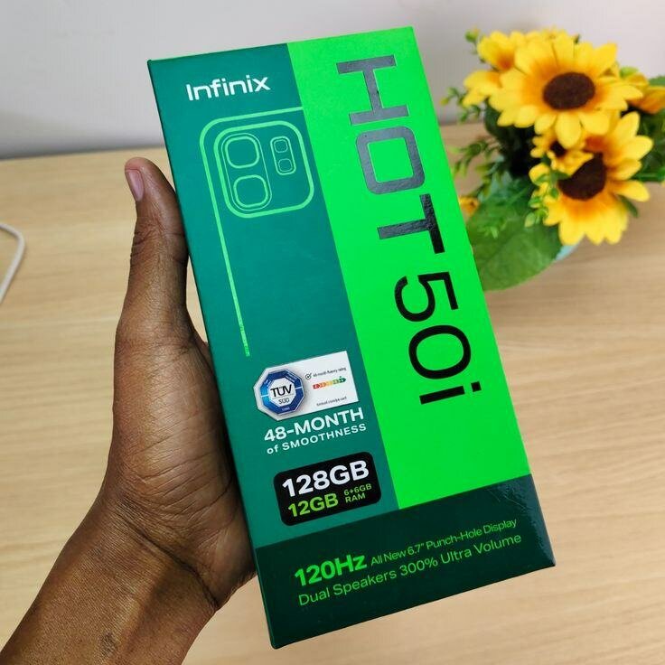 Infinix HOT 50i 128GB Smartphone