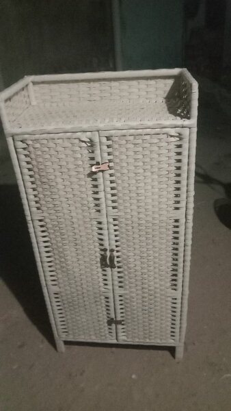 Cane almari clothes and shoes safe