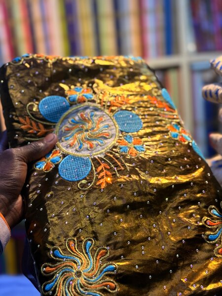 Tissu Africain Brodé