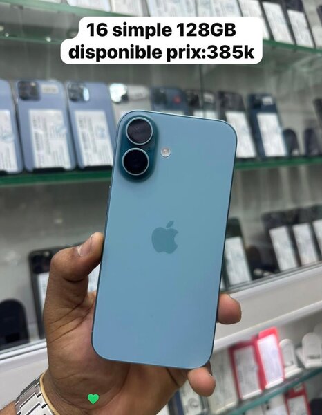 Apple iPhone 16 128Go bleu