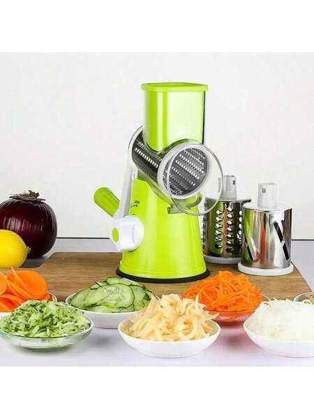 Râpe à Fromage Rotative 3 en 1