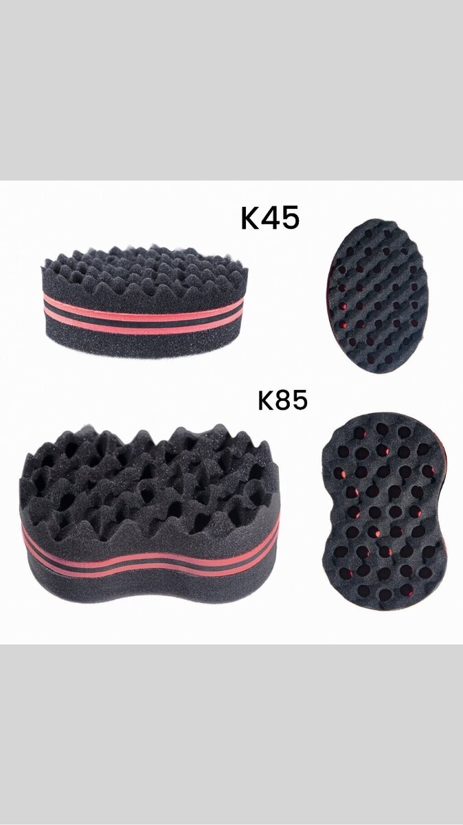 Mens hair sponge brush