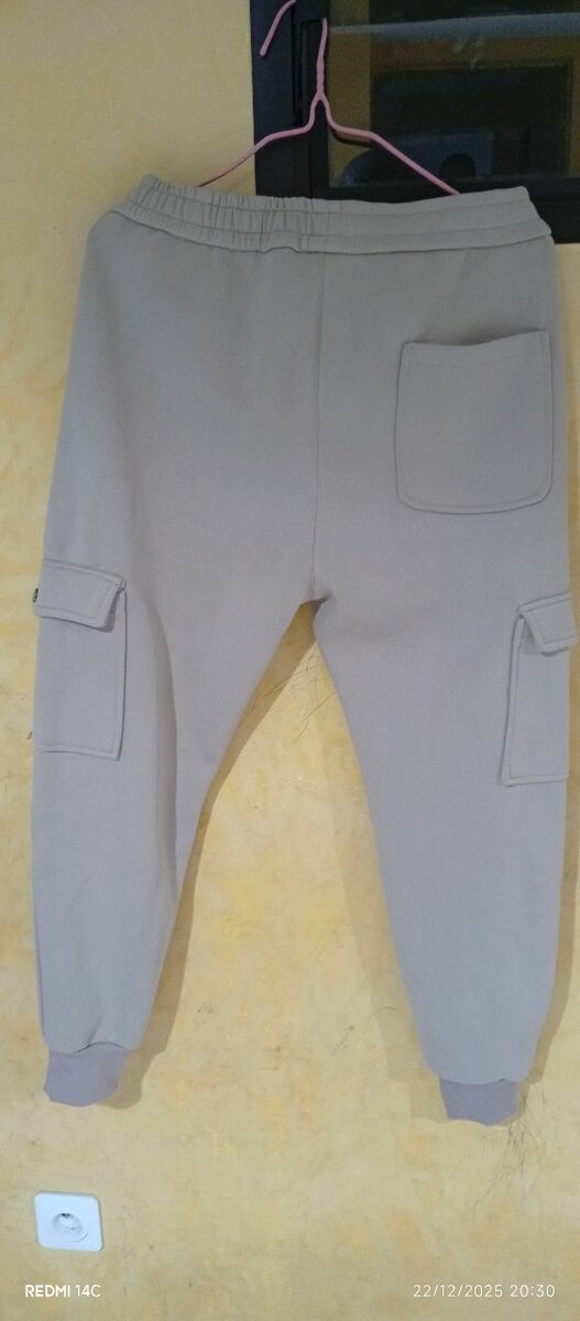 Pantalons cargo jogging gris