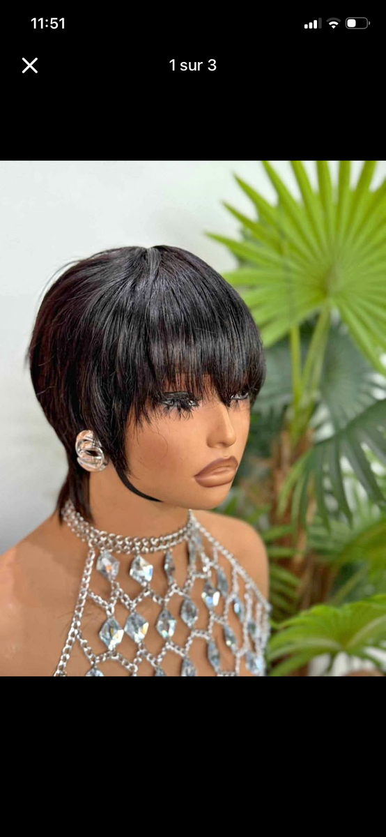 Perruque coupe petit garcon