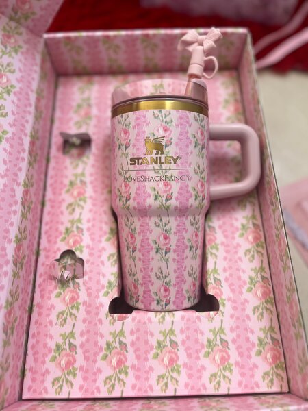 Mug isotherme fleuri Stanley