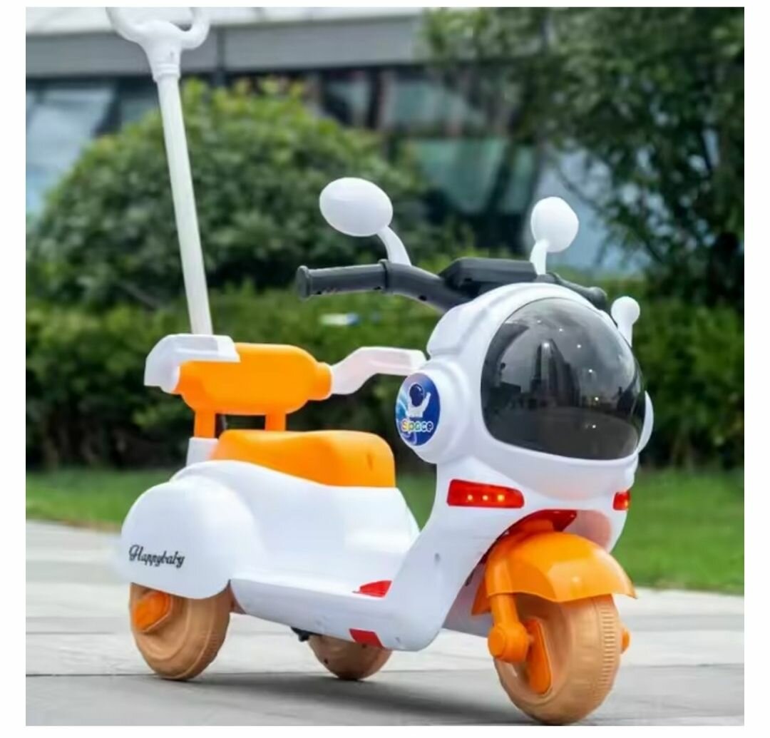 1-5 YEARS ELECTRIC MINI MOTOR BIKE WITH 3- WHEELS, LED LIGHT