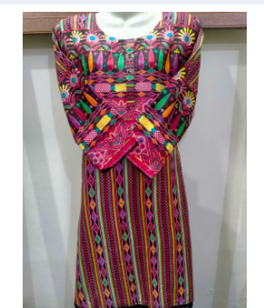  Lawn kurta Mulitcolor Stylish Design Stitched Printed for Girls&women