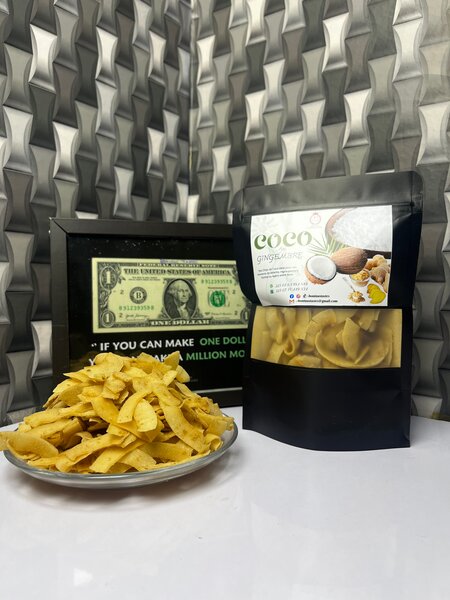 Chips de coco Gingembre