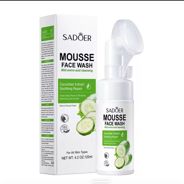 Mousse nettoyant visage Sadoer