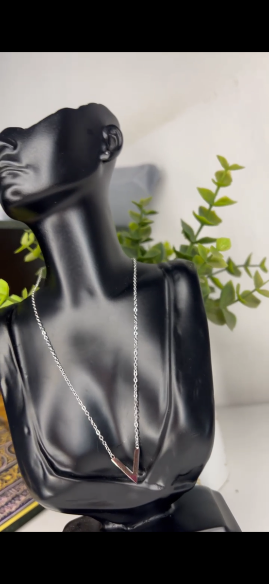 Collier Élégant en Argent et Or