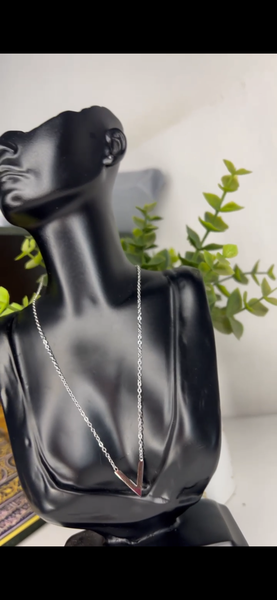 Collier Élégant en Argent et Or