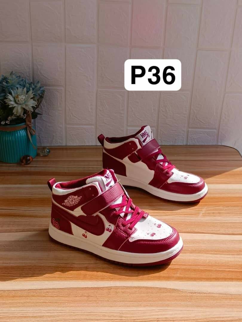 Baskets montantes enfants trendy