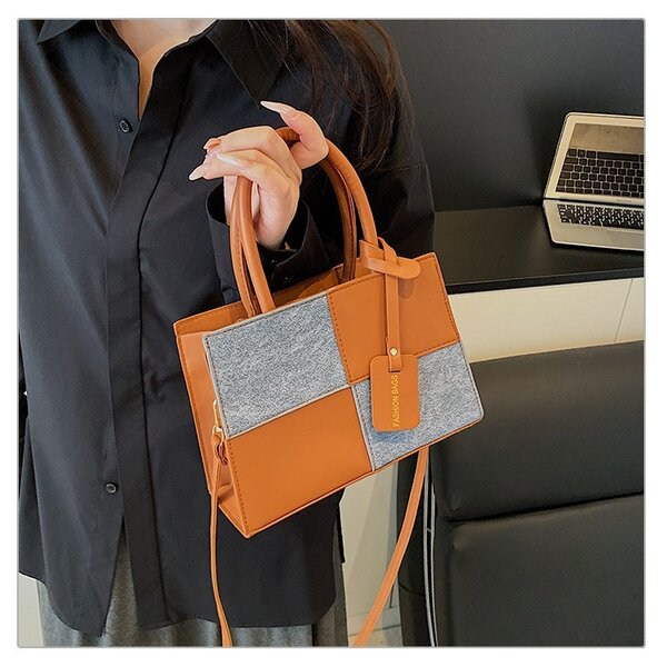 Sac à main patchwork élégant