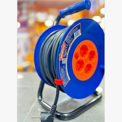 Enrouleur de Câble Électrique 50m
